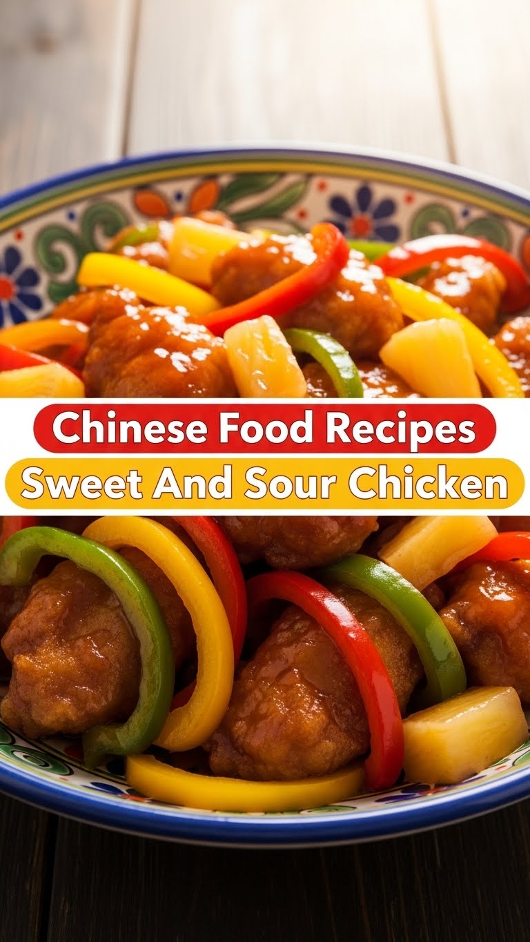 Chinese Food Recipes Sweet And Sour Chicken