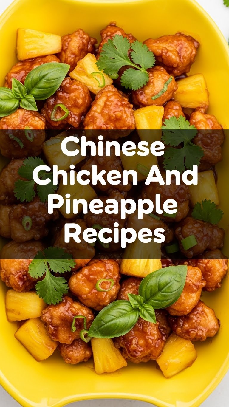 Chinese Chicken And Pineapple Recipes