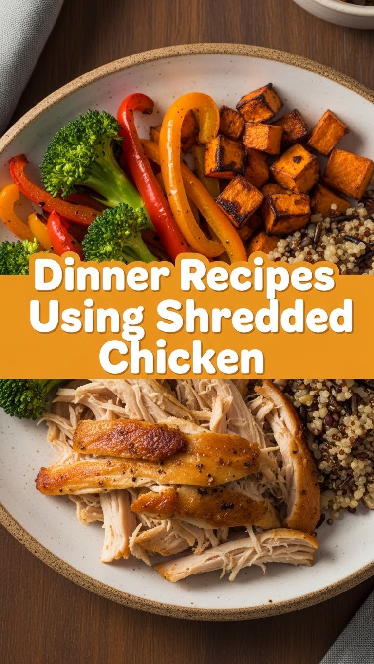 Dinner Recipes Using Shredded Chicken