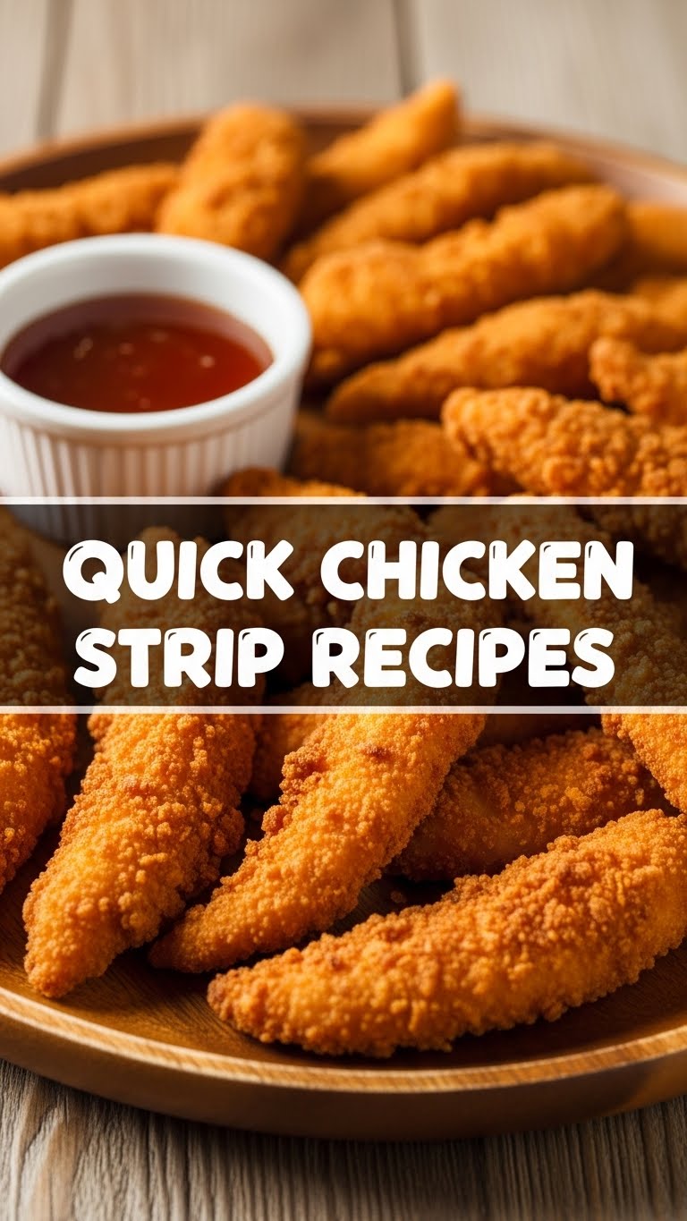 Quick Chicken Strip Recipes