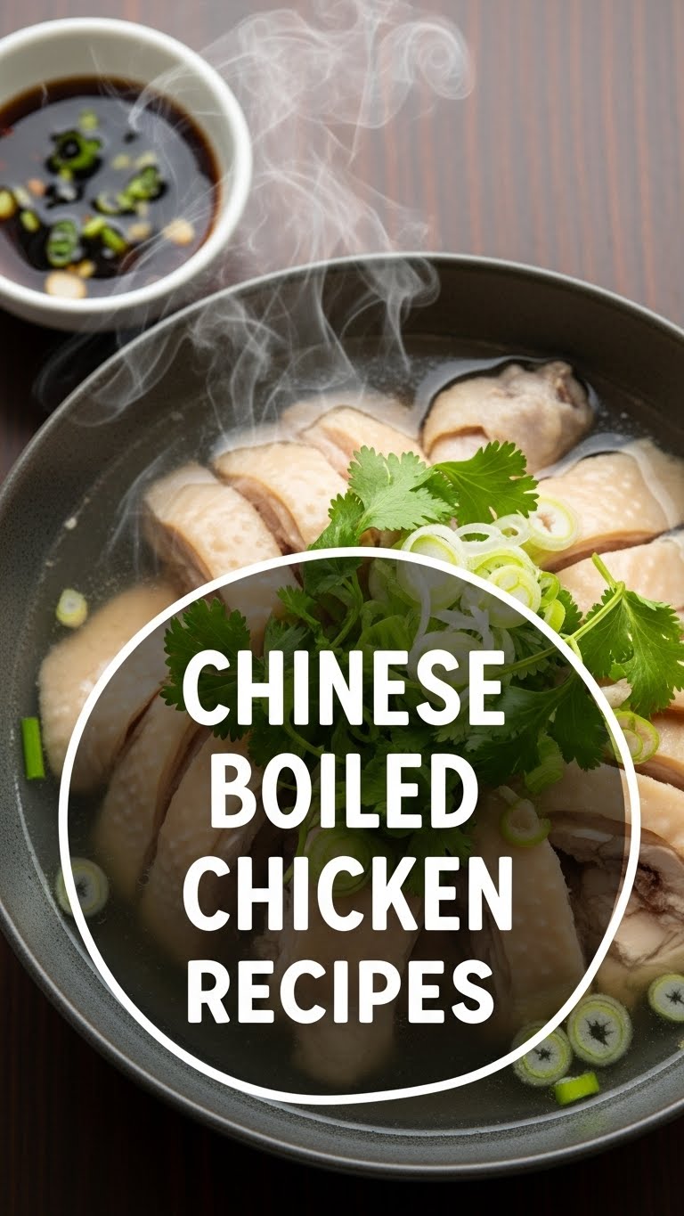 Chinese Boiled Chicken Recipes