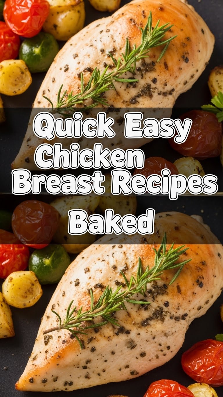 Quick Easy Chicken Breast Recipes Baked