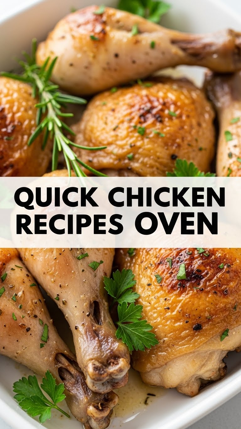 Quick Chicken Recipes Oven
