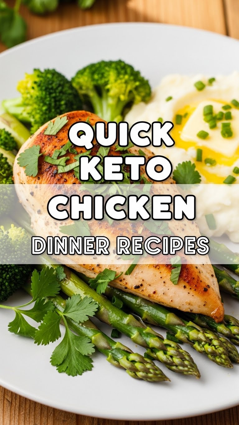 Quick Keto Chicken Dinner Recipes