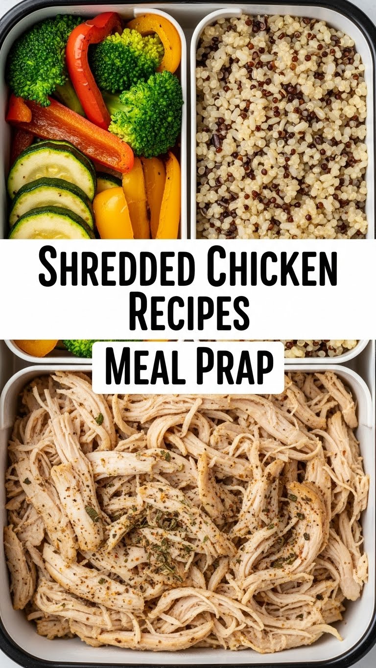 Shredded Chicken Recipes Meal Prep