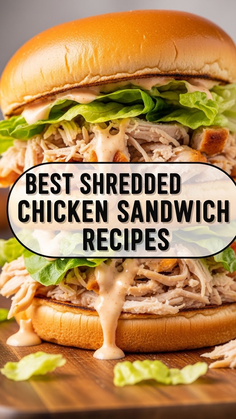 Best Shredded Chicken Sandwich Recipes