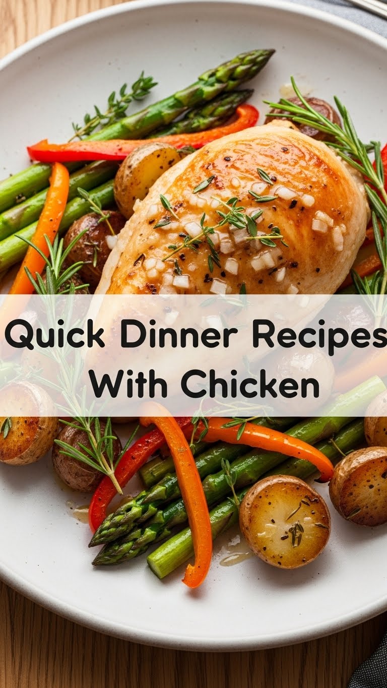Quick Dinner Recipes With Chicken