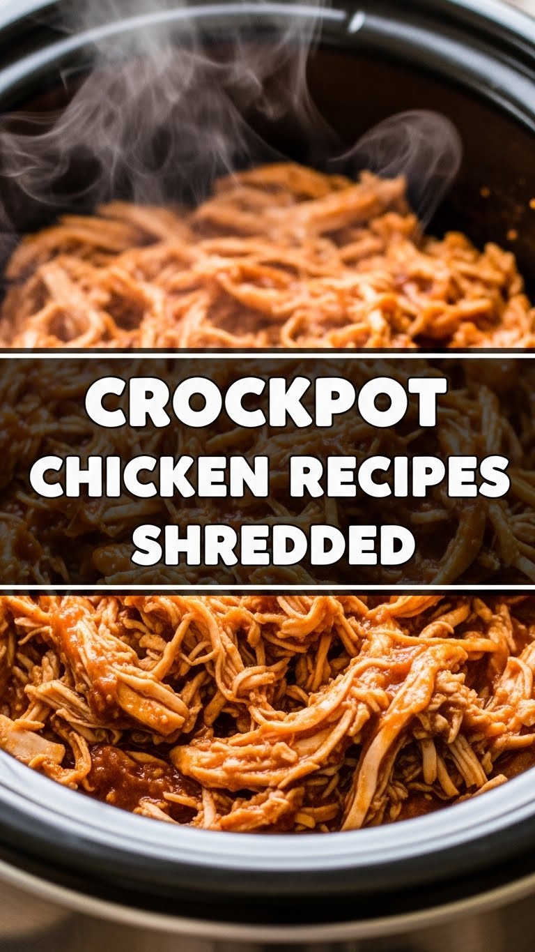 Crockpot Chicken Recipes Shredded