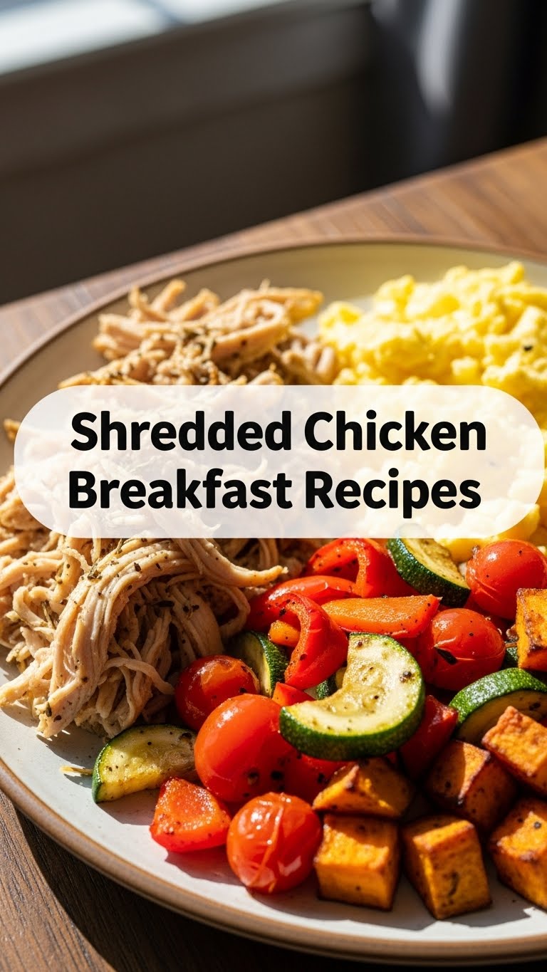 Shredded Chicken Breakfast Recipes