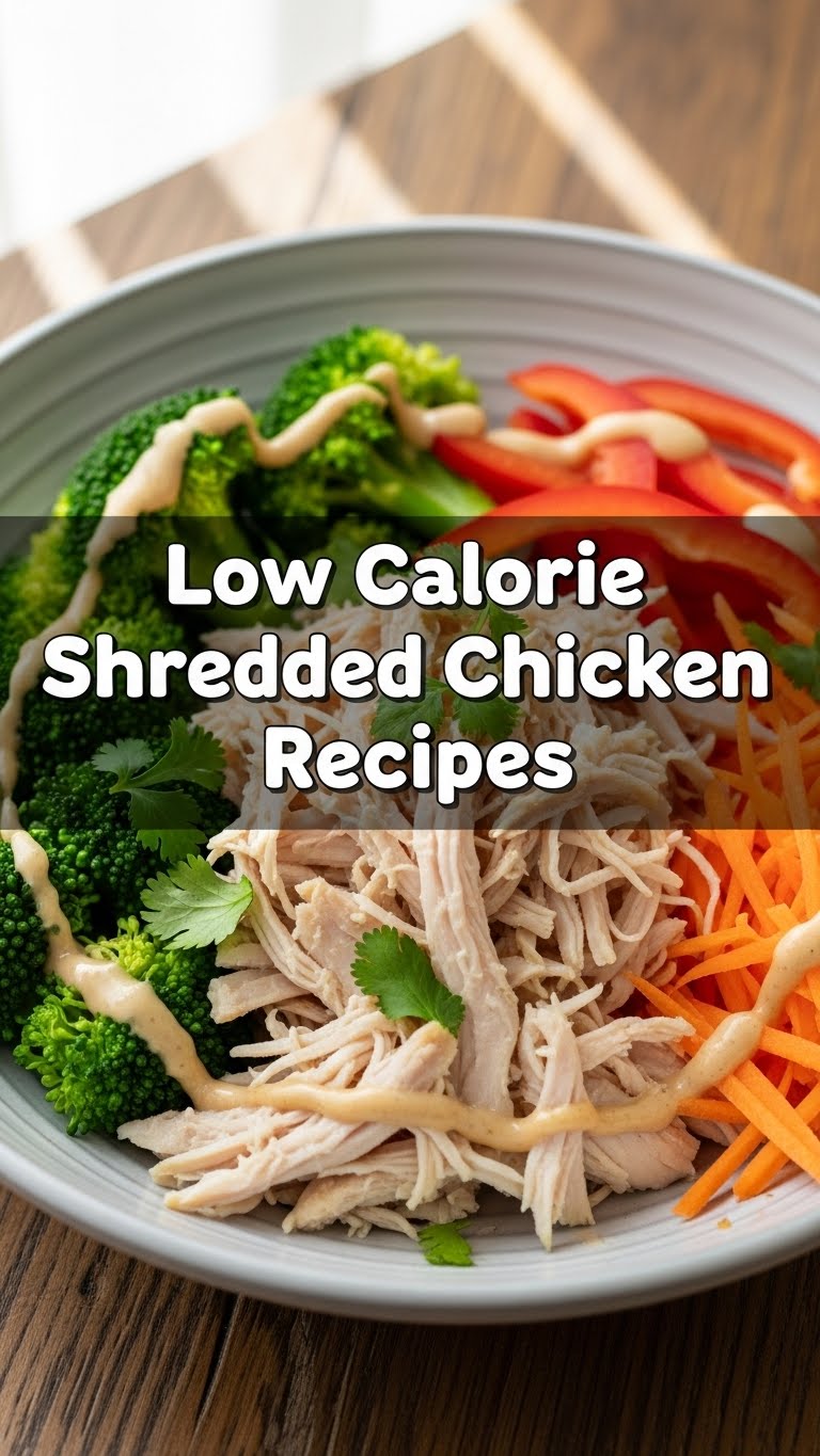 Low Calorie Shredded Chicken Recipes