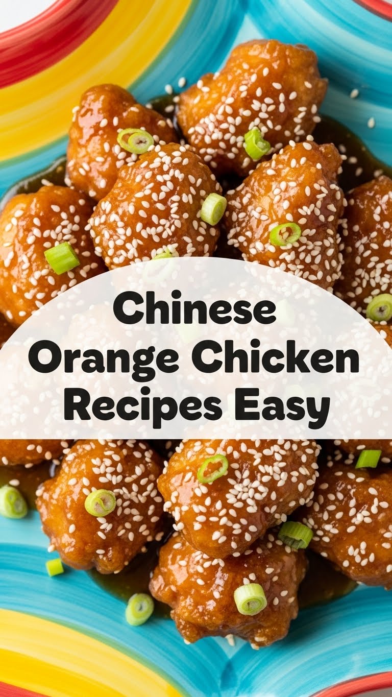 Chinese Orange Chicken Recipes Easy