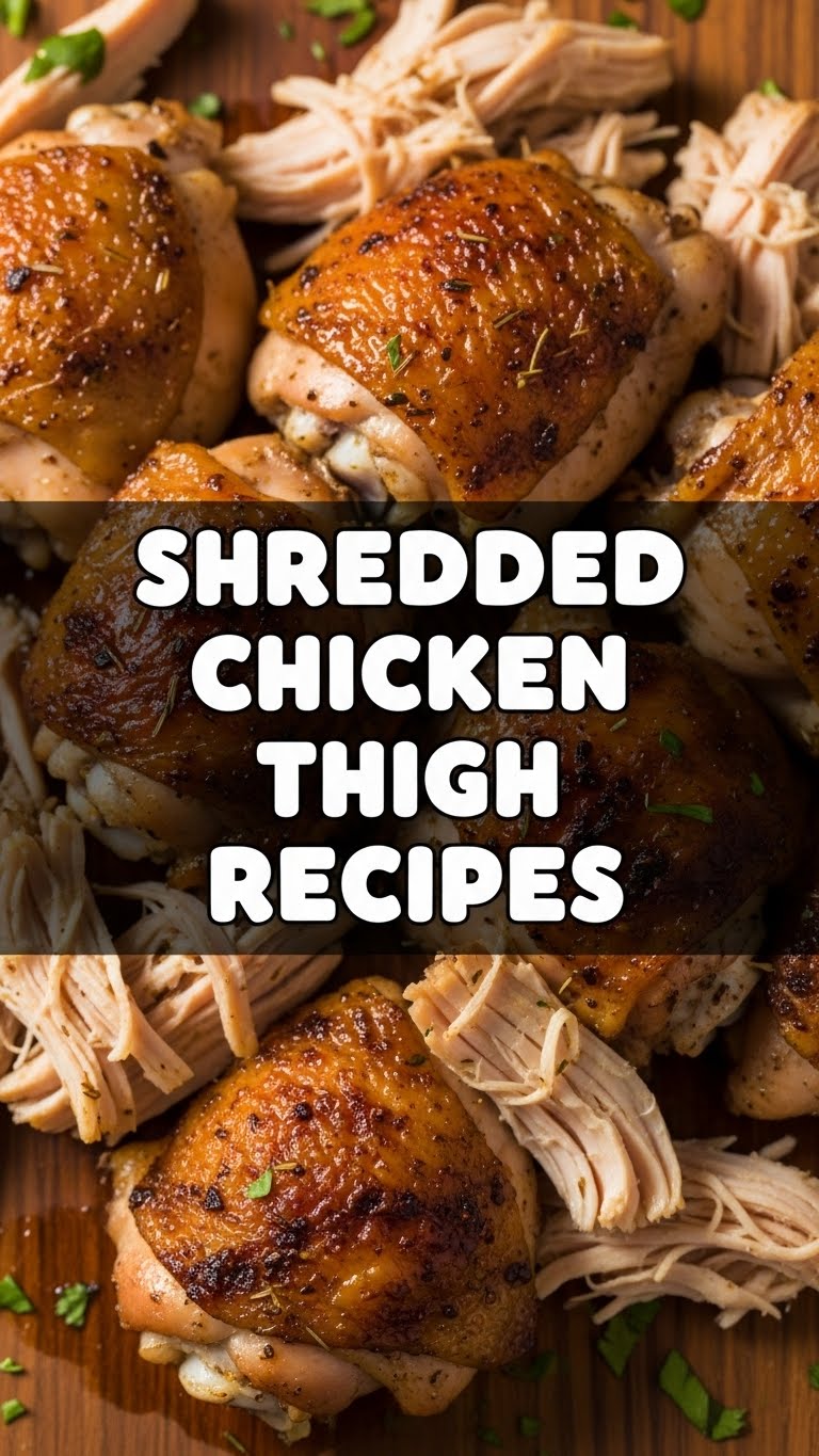 Shredded Chicken Thigh Recipes