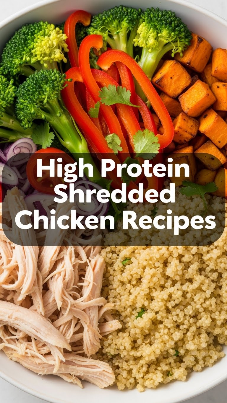 High Protein Shredded Chicken Recipes
