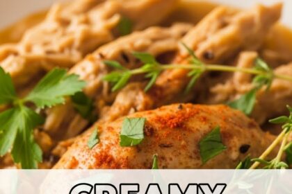 Creamy Shredded Chicken Recipes