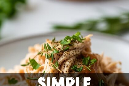 Simple Shredded Chicken Recipes