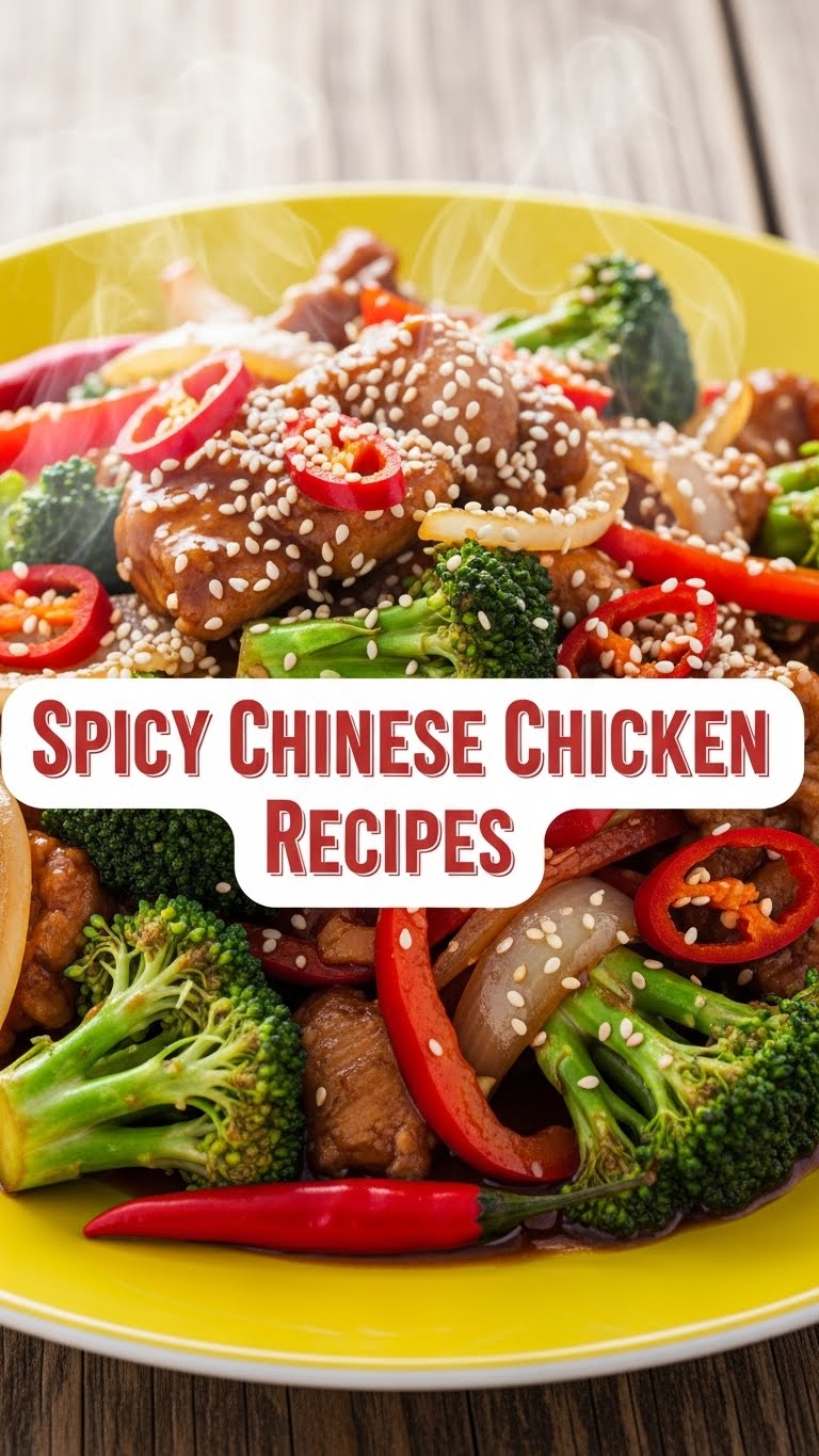Spicy Chinese Chicken Recipes