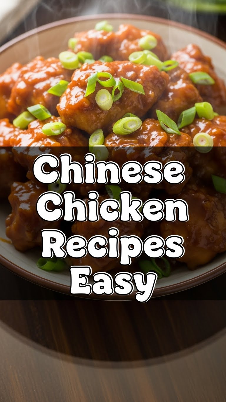 Chinese Chicken Recipes Easy