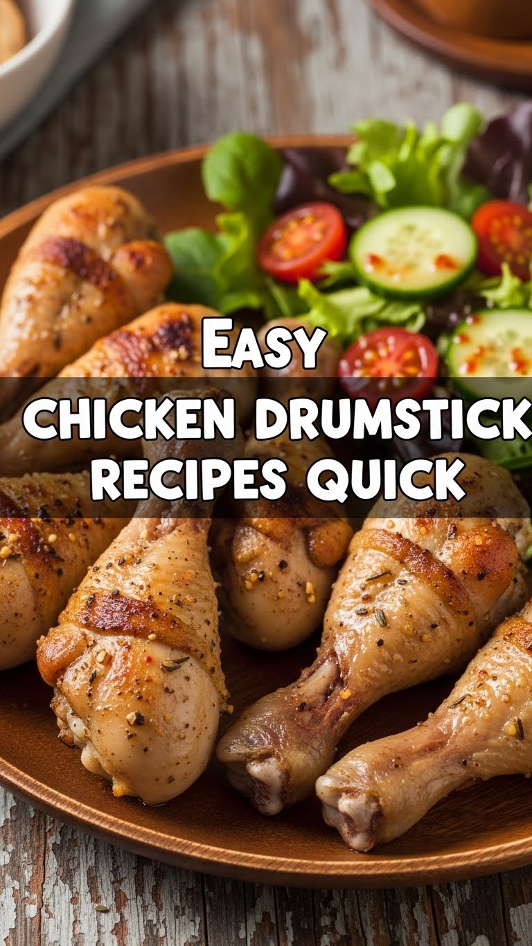 Easy Chicken Drumstick Recipes Quick