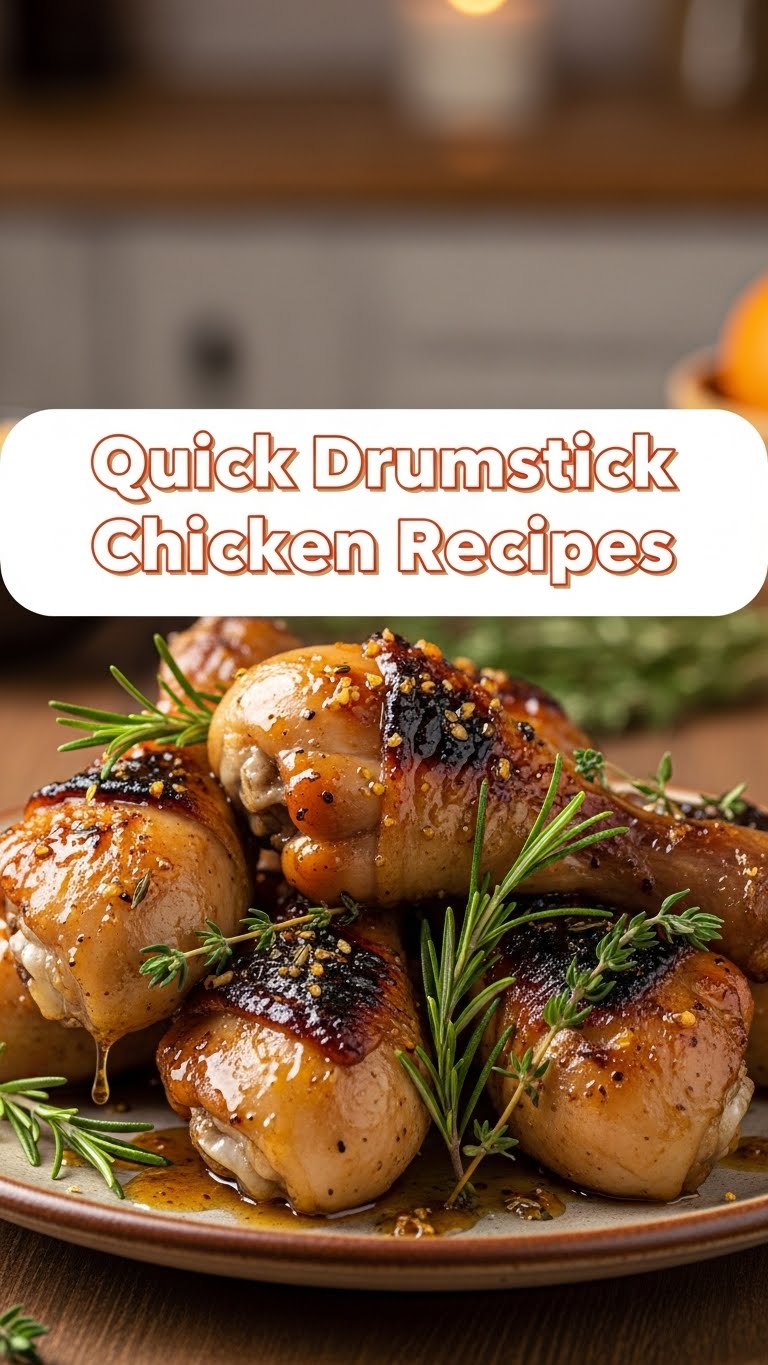 Quick Drumstick Chicken Recipes