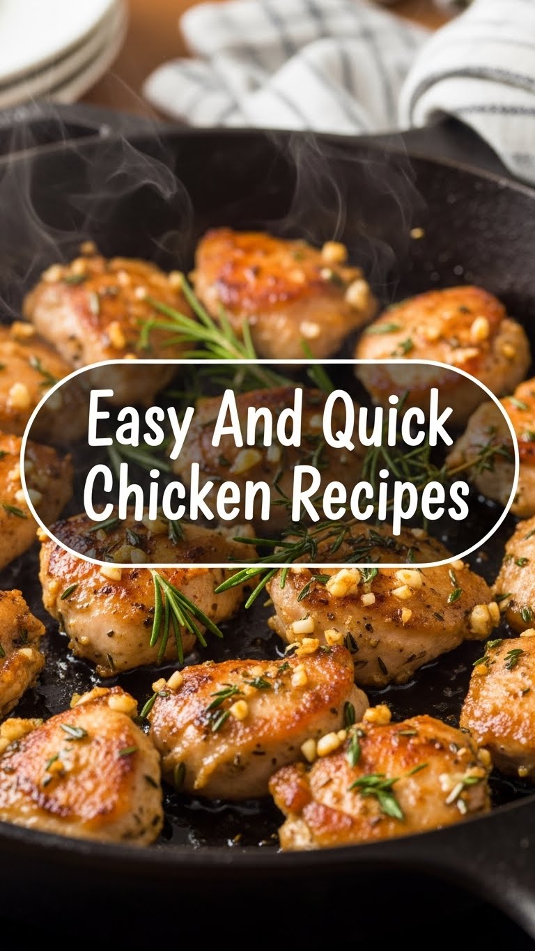 Easy And Quick Chicken Recipes
