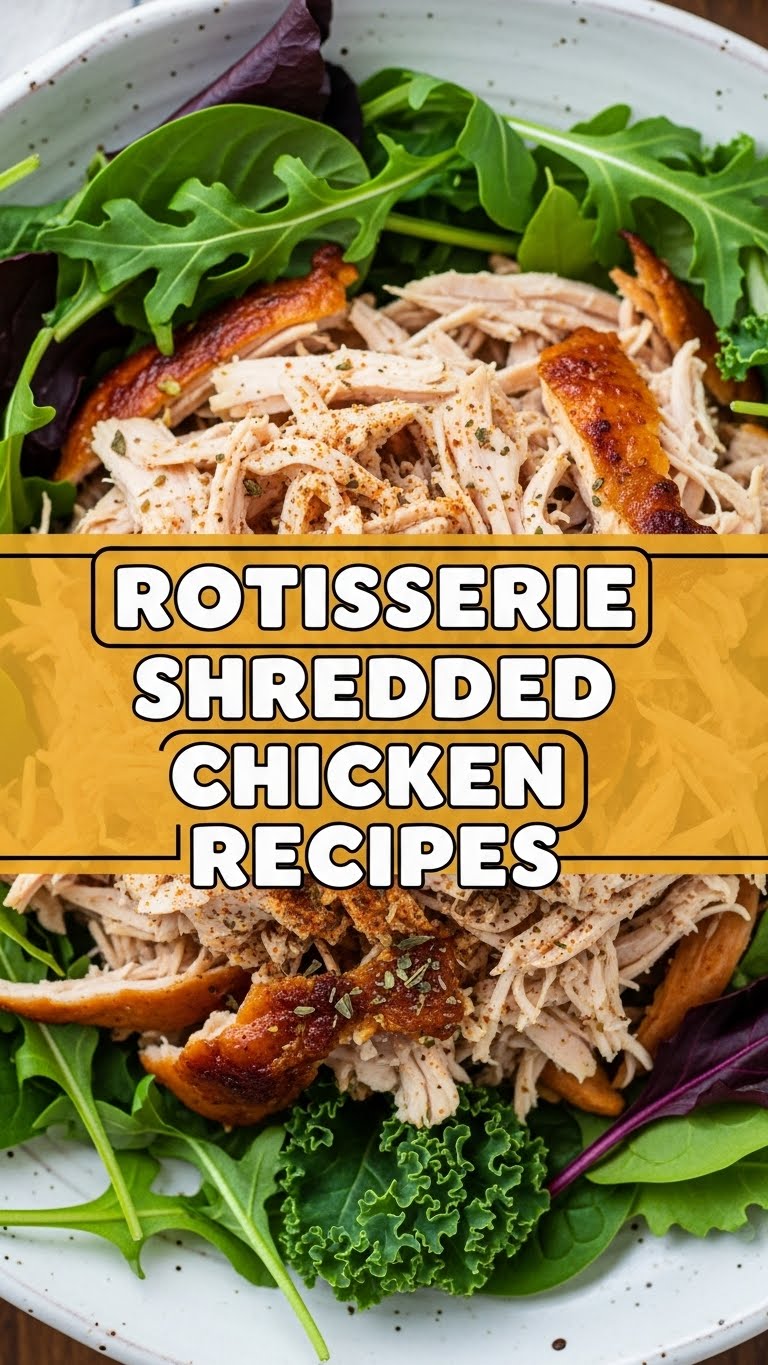 Rotisserie Shredded Chicken Recipes