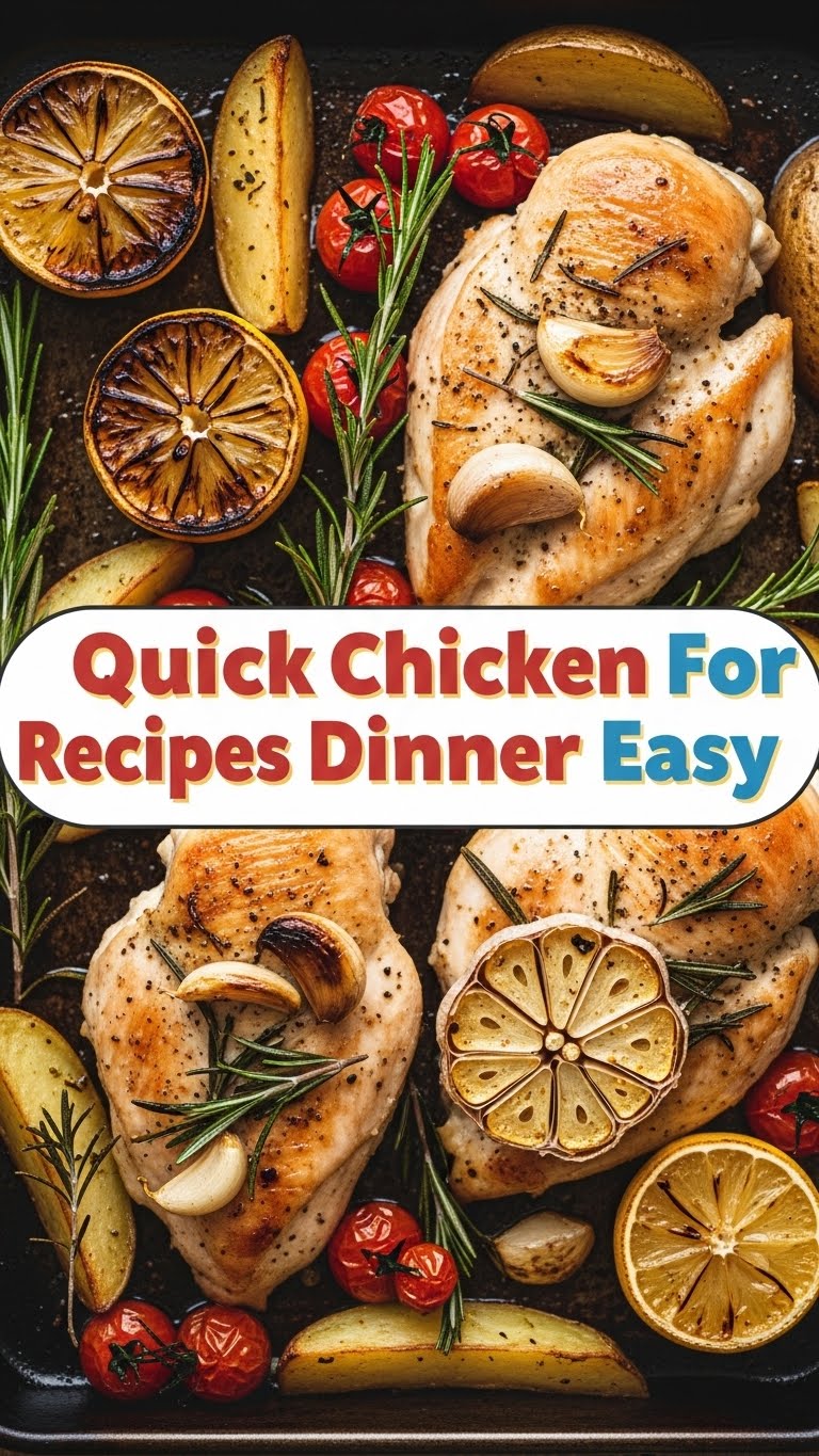 Quick Chicken Recipes For Dinner Easy