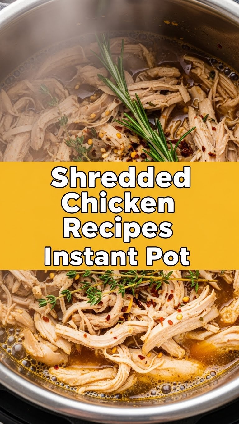 Shredded Chicken Recipes Instant Pot