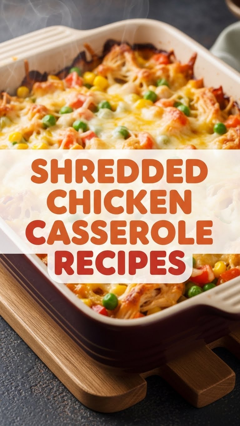 Shredded Chicken Casserole Recipes