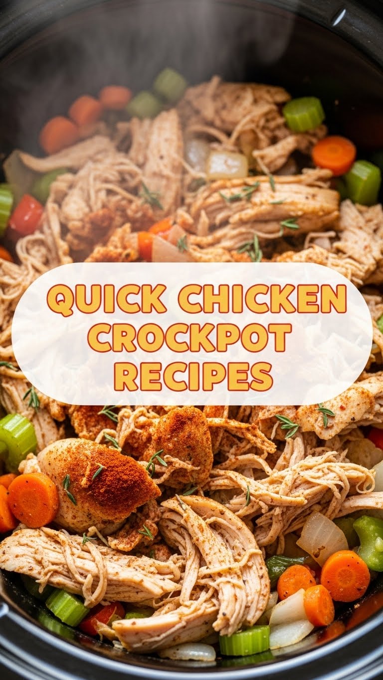 Quick Chicken Crockpot Recipes
