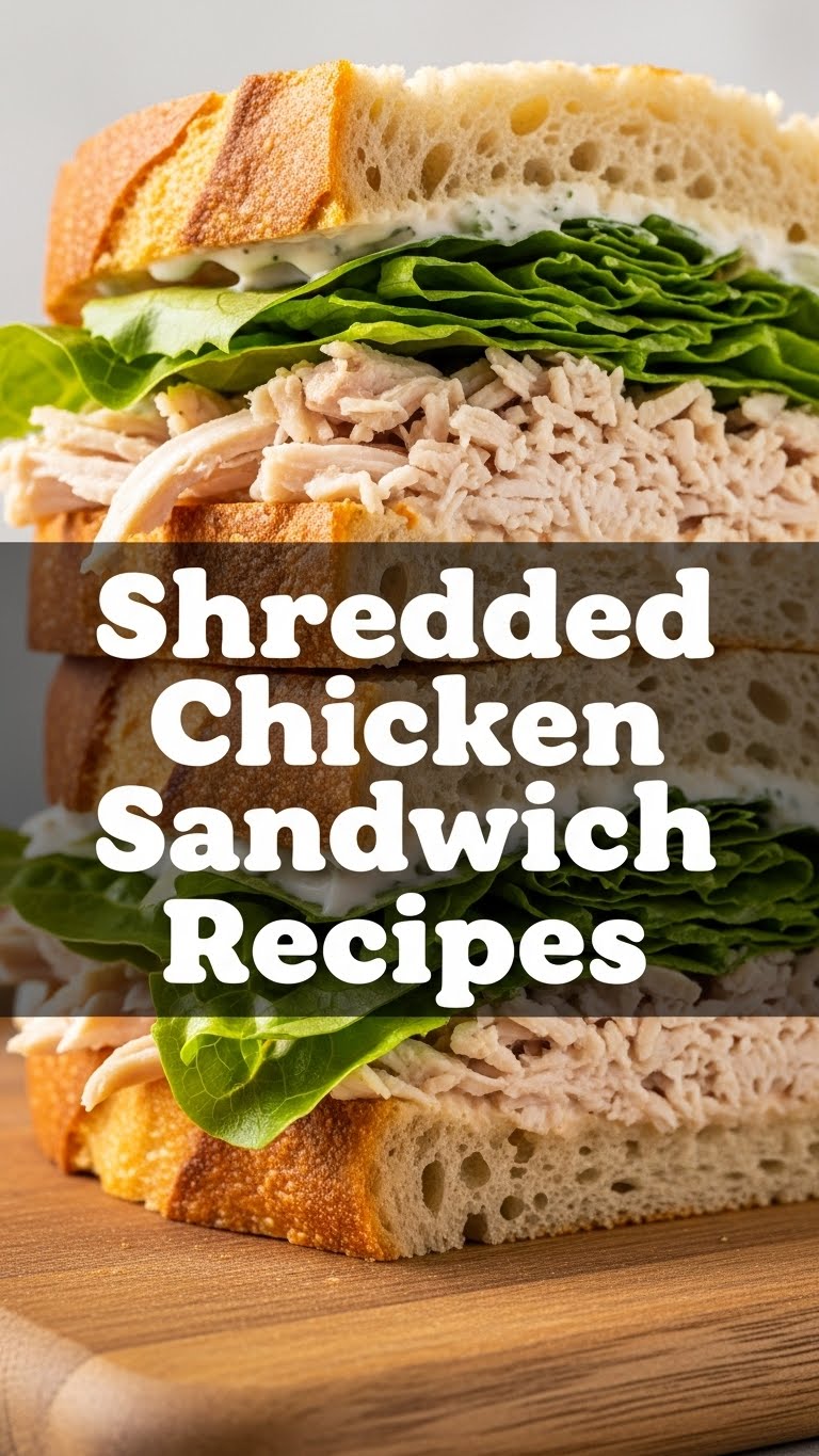 Shredded Chicken Sandwich Recipes