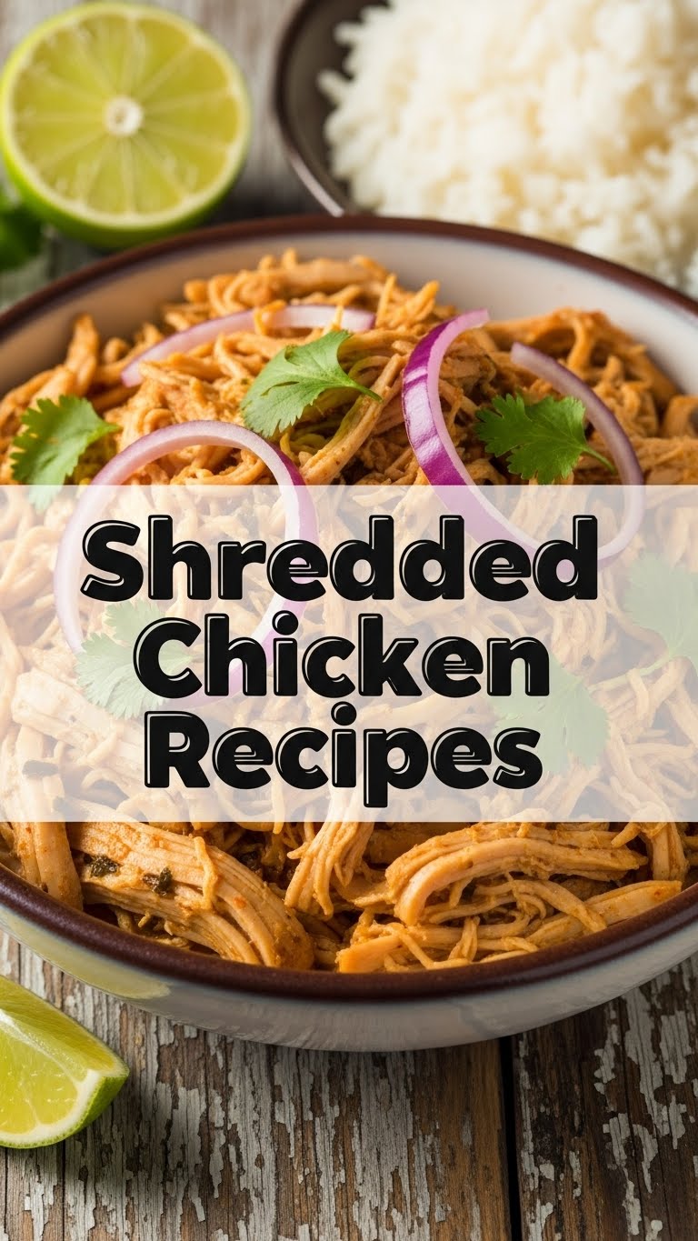 Shredded Chicken Recipes