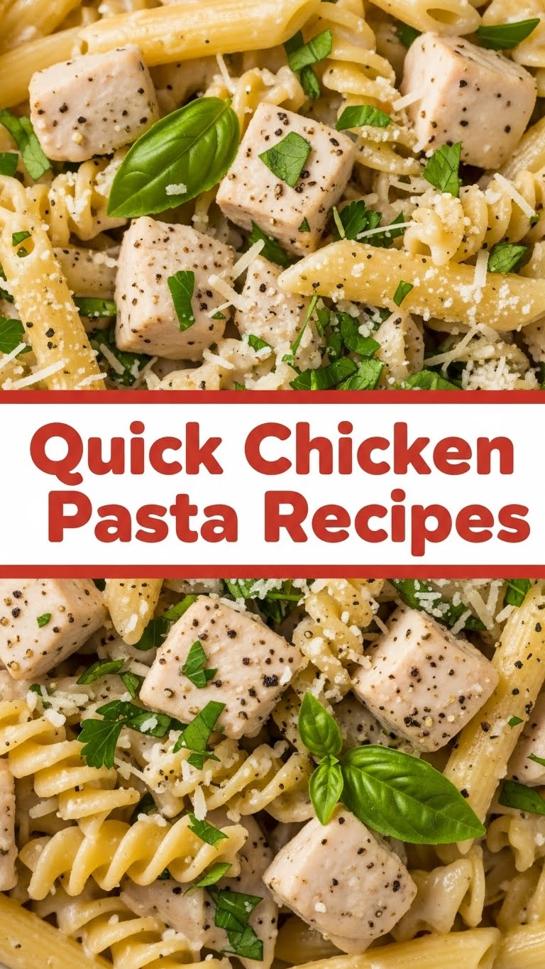 Quick Chicken Pasta Recipes