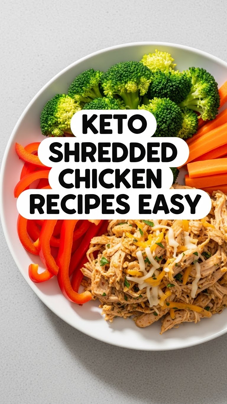 Keto Shredded Chicken Recipes Easy
