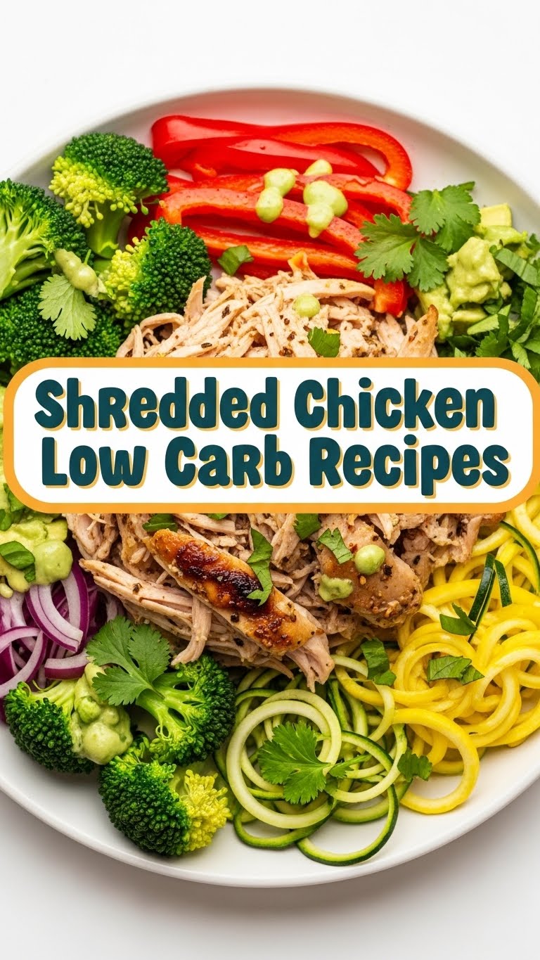 Shredded Chicken Low Carb Recipes