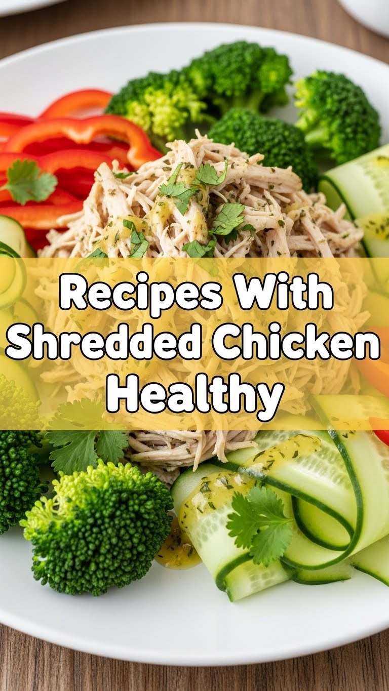 Recipes With Shredded Chicken Healthy