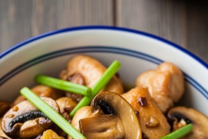 Mushroom Chicken Recipes Chinese
