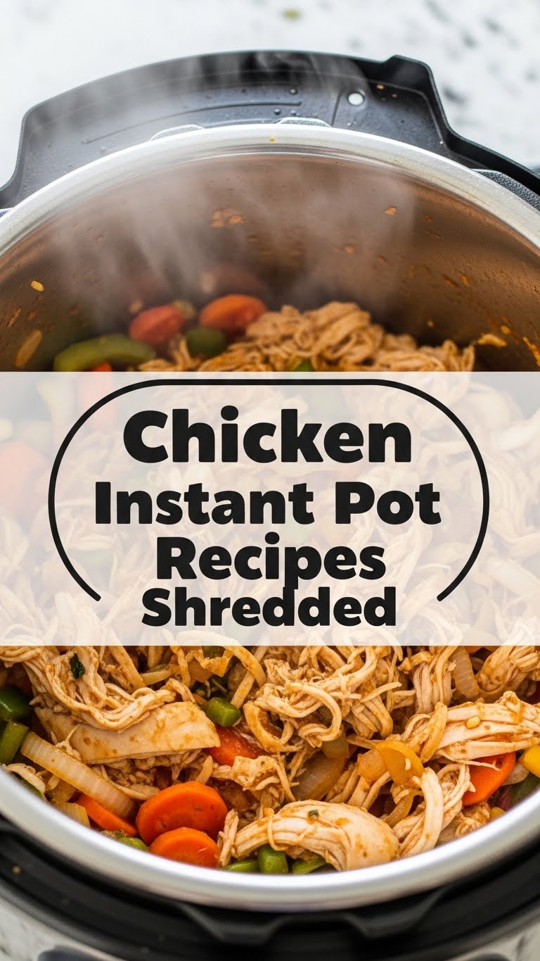 Chicken Instant Pot Recipes Shredded