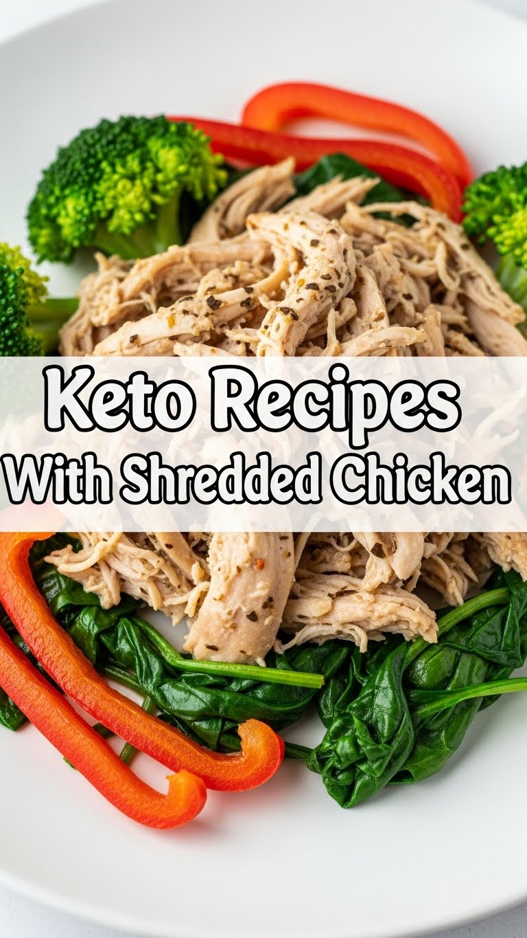 Keto Recipes With Shredded Chicken