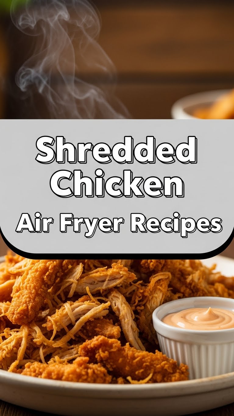 Shredded Chicken Air Fryer Recipes