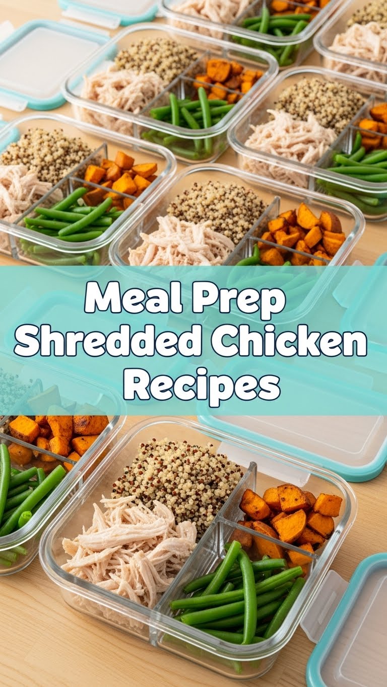 Meal Prep Shredded Chicken Recipes