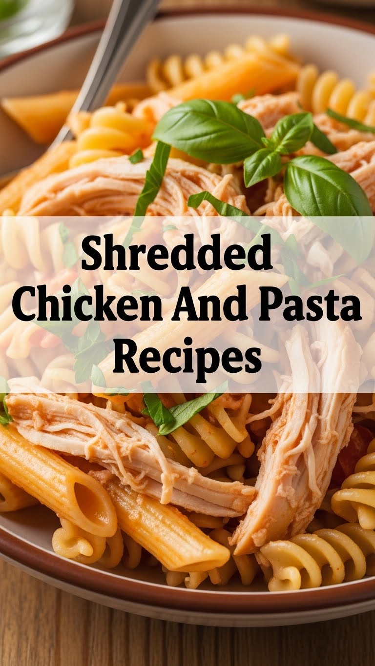 Shredded Chicken And Pasta Recipes