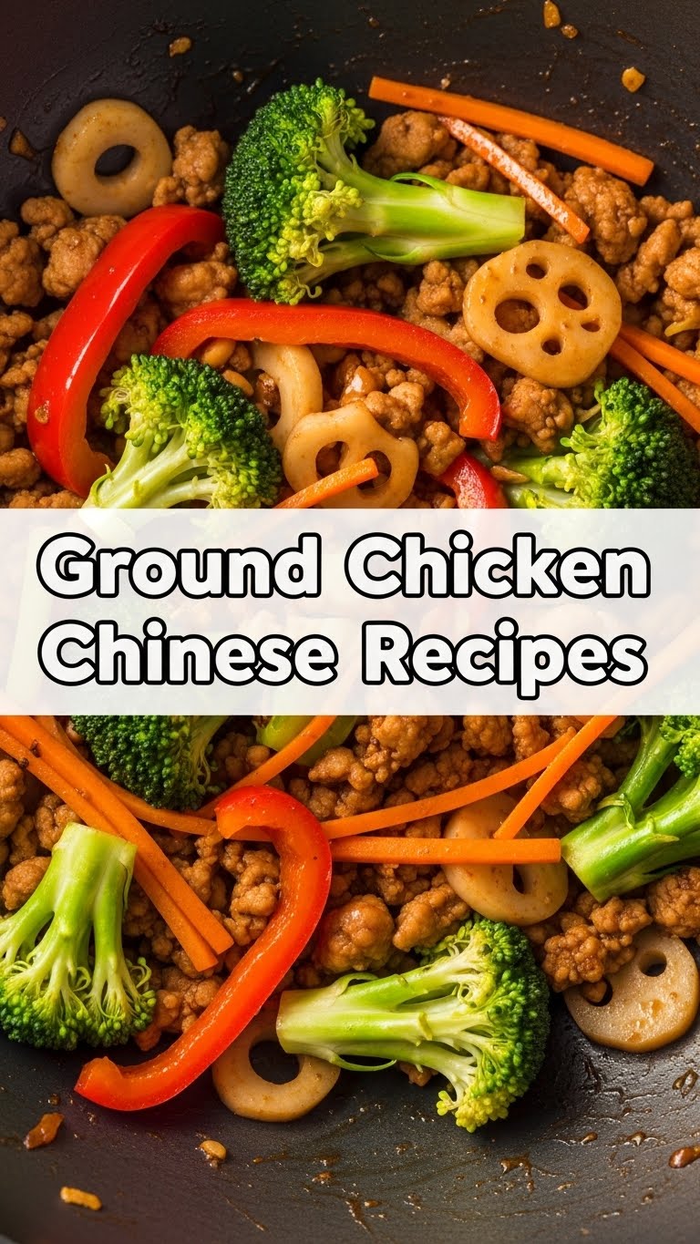 Ground Chicken Chinese Recipes