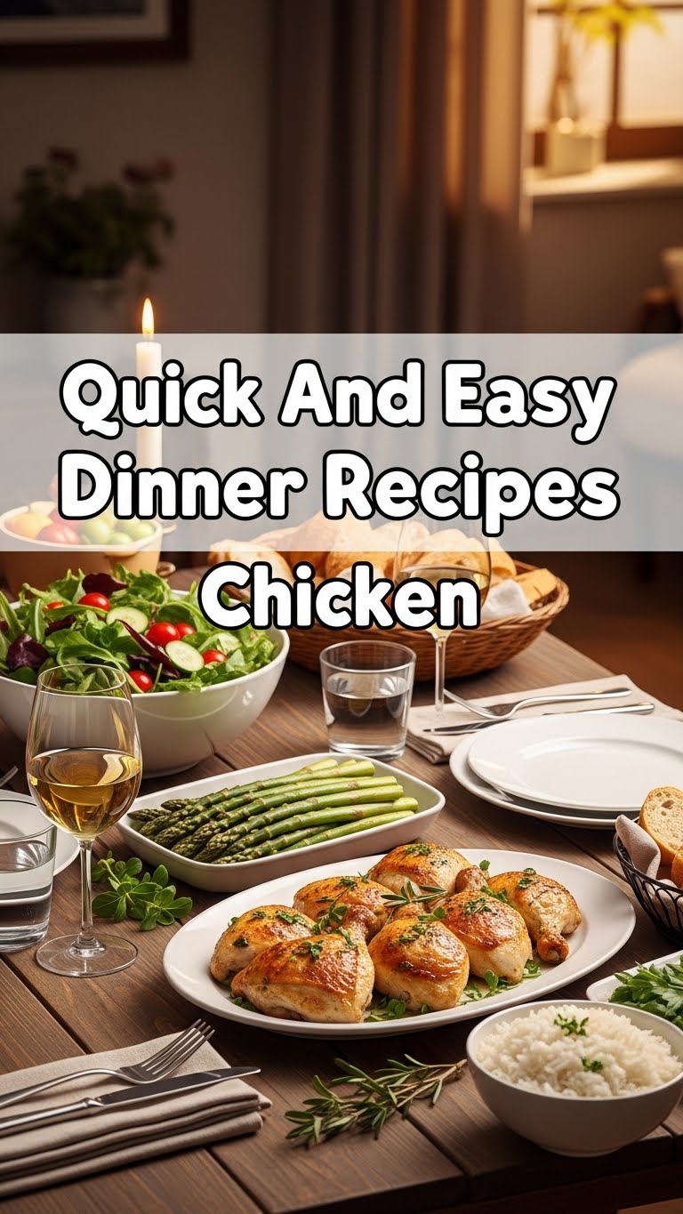 Quick And Easy Dinner Recipes Chicken