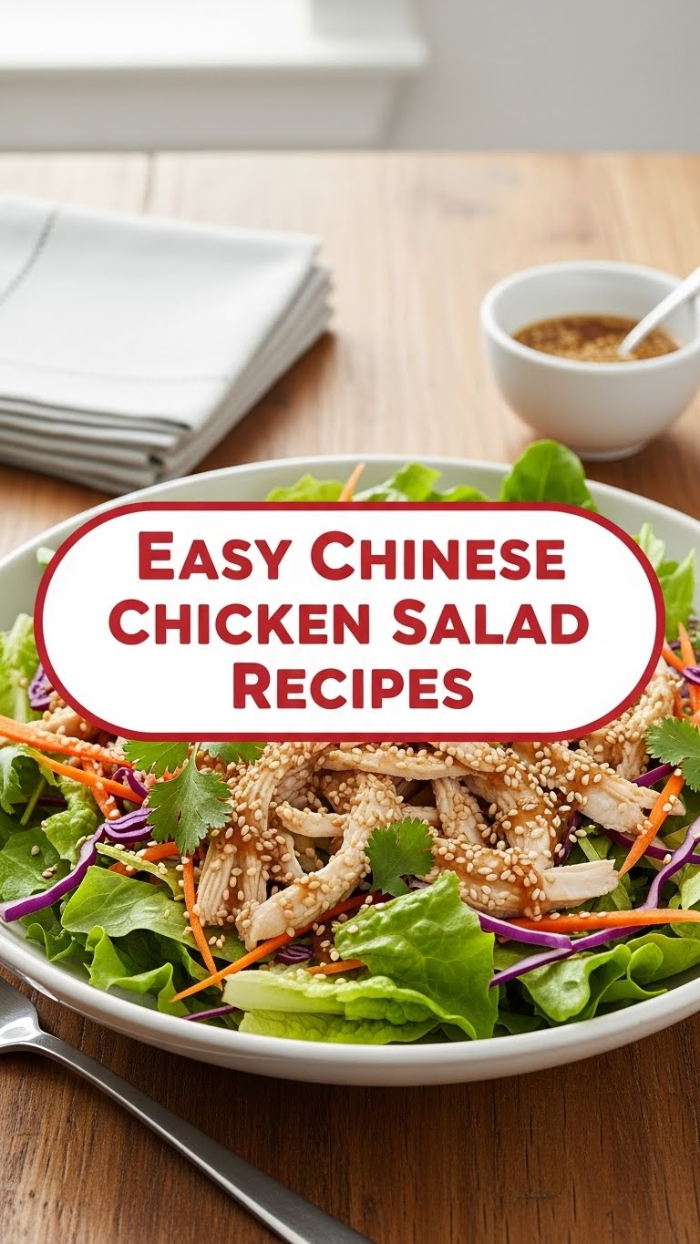 Easy Chinese Chicken Salad Recipes