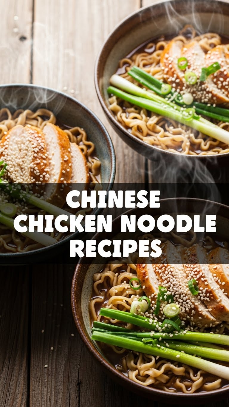 Chinese Chicken Noodle Recipes