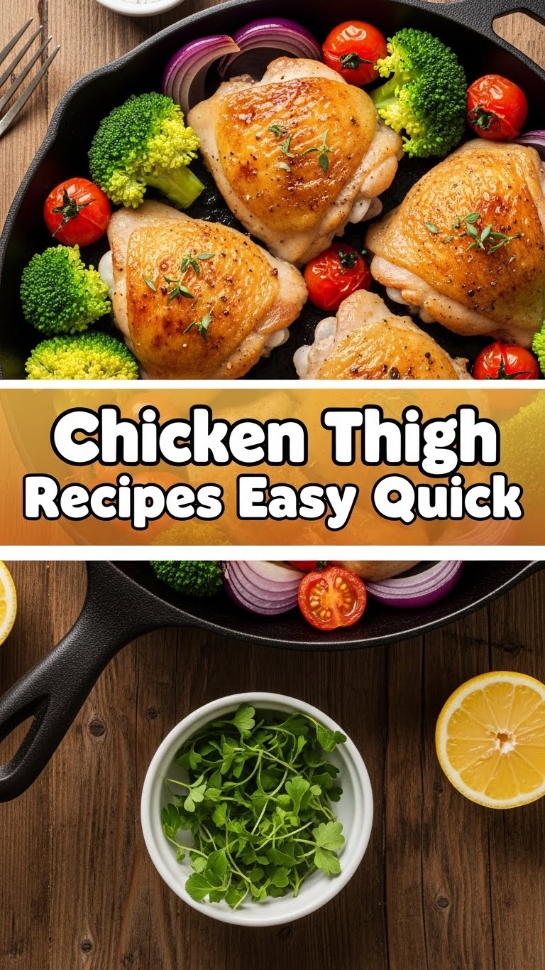 Chicken Thigh Recipes Easy Quick