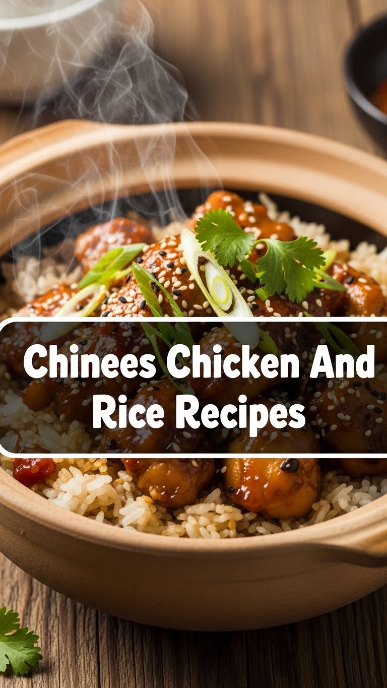 Chinese Chicken And Rice Recipes