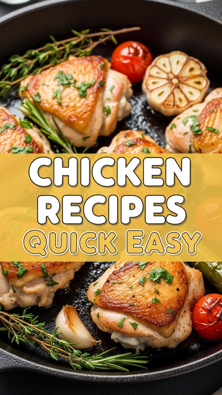Chicken Recipes Quick Easy