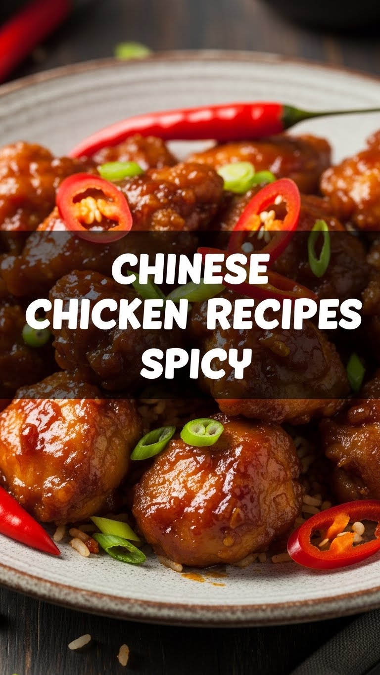 Chinese Chicken Recipes Spicy