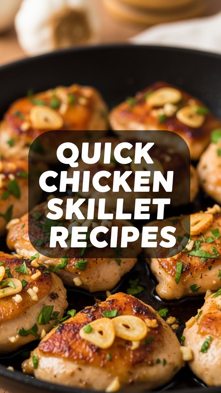 Quick Chicken Skillet Recipes